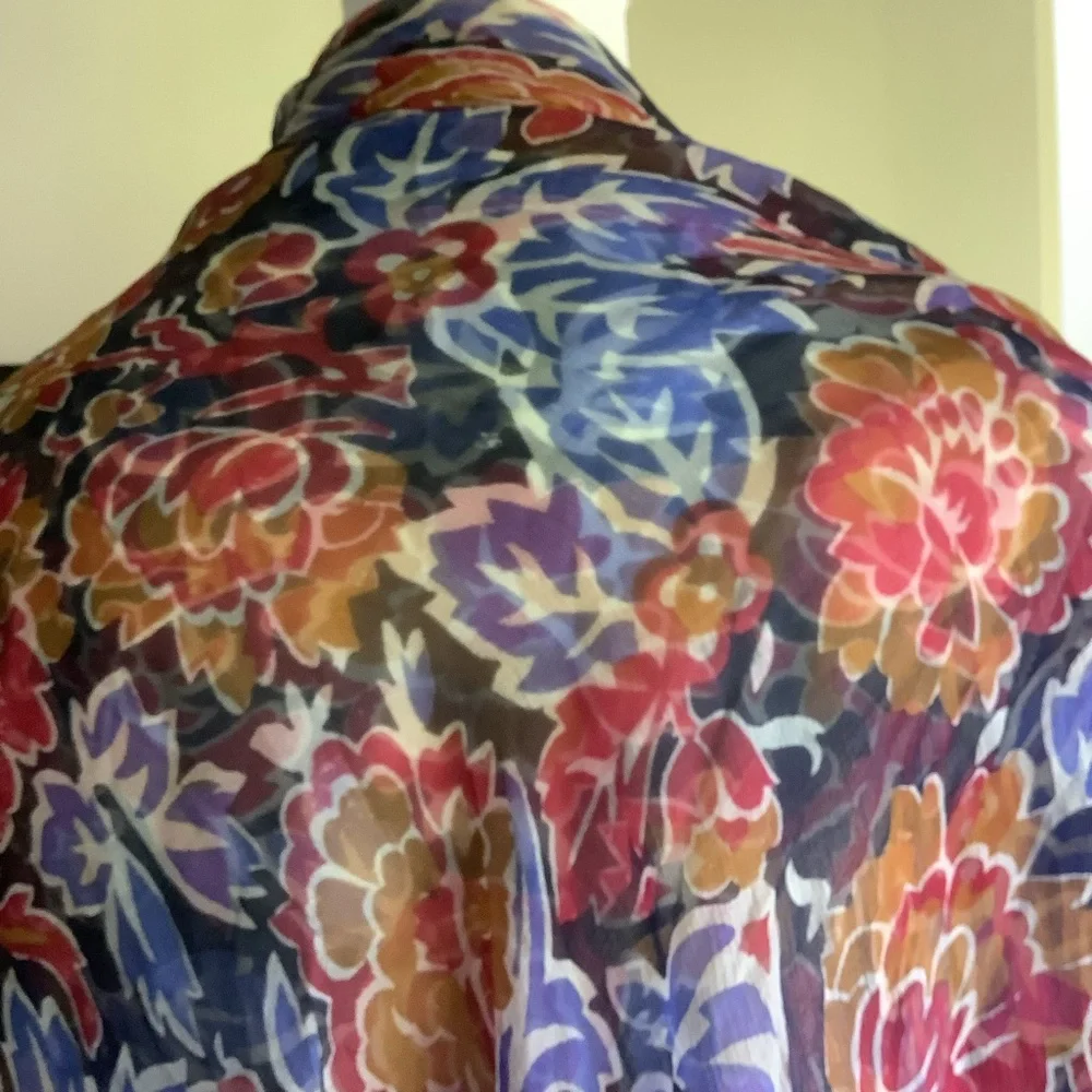 Lucky Brand Floral Scarf - Multicolor